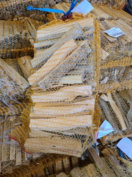 Netzsäcke für Brennholz 42x60cm Raschelsäcke