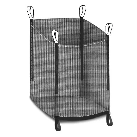 Holzbag (Woodbag, Big Bag Holz), universeller BigBag für Brennholz und Kaminholz