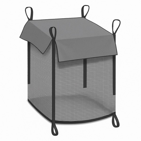Holzbag (Woodbag, Big Bag Holz), universeller BigBag für Brennholz und Kaminholz