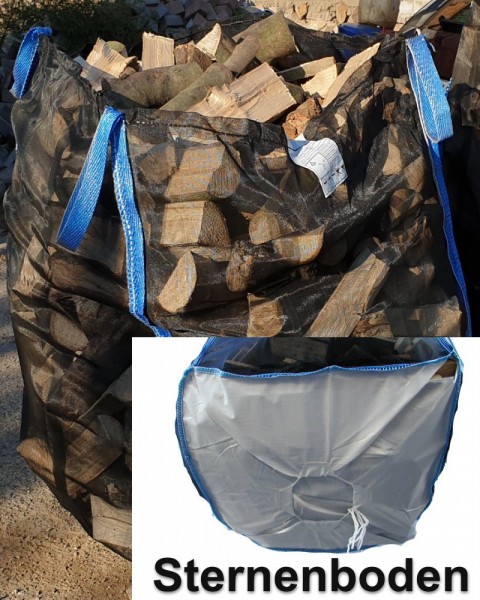 300 Stück Premium Holzbag 100x100x120cm Sternenboden